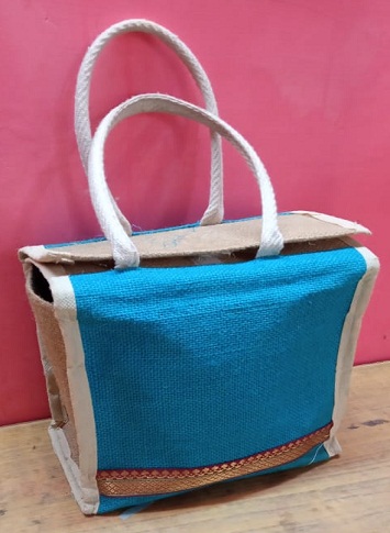 JUTE LUNCH BAG